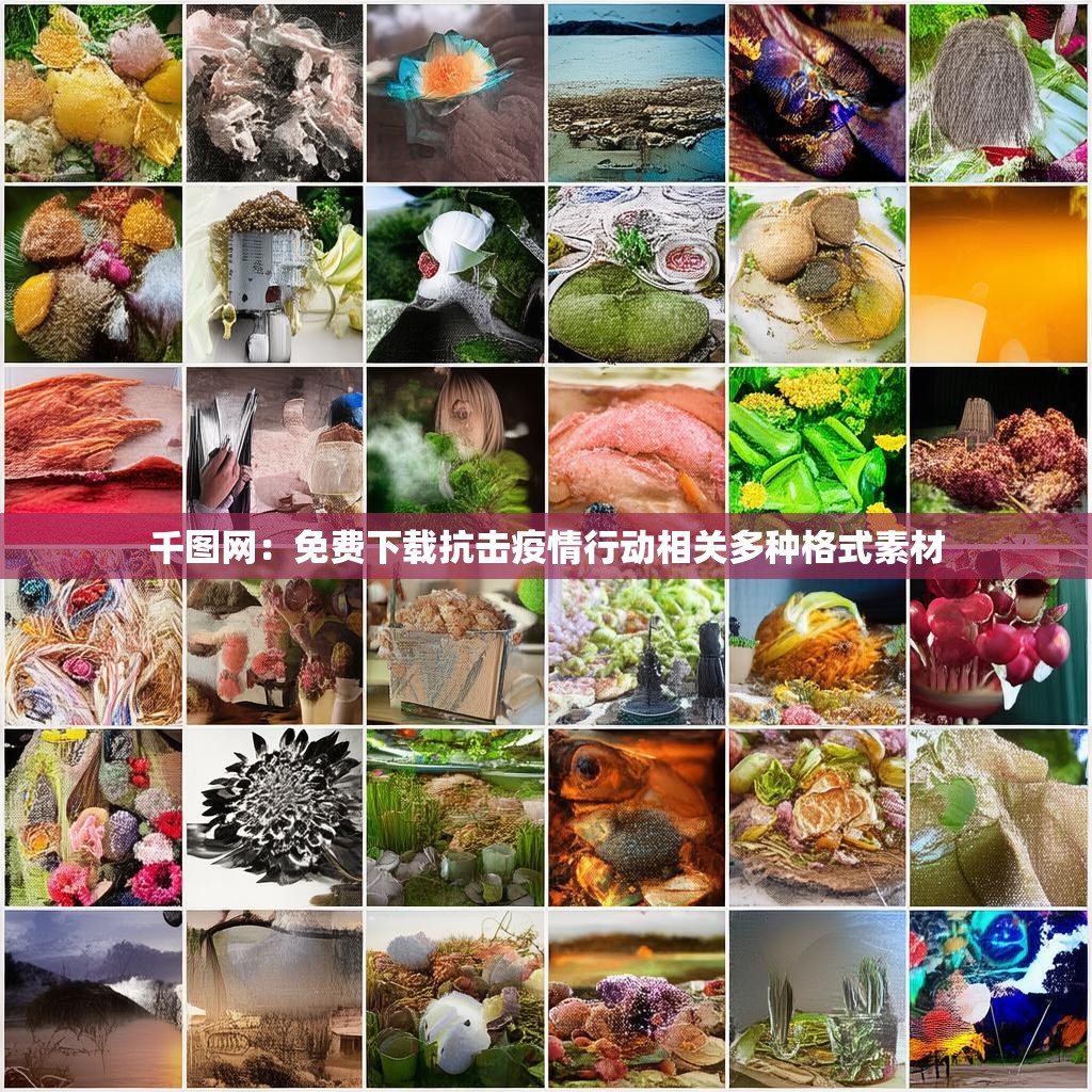 千图网：免费下载抗击疫情行动相关多种格式素材