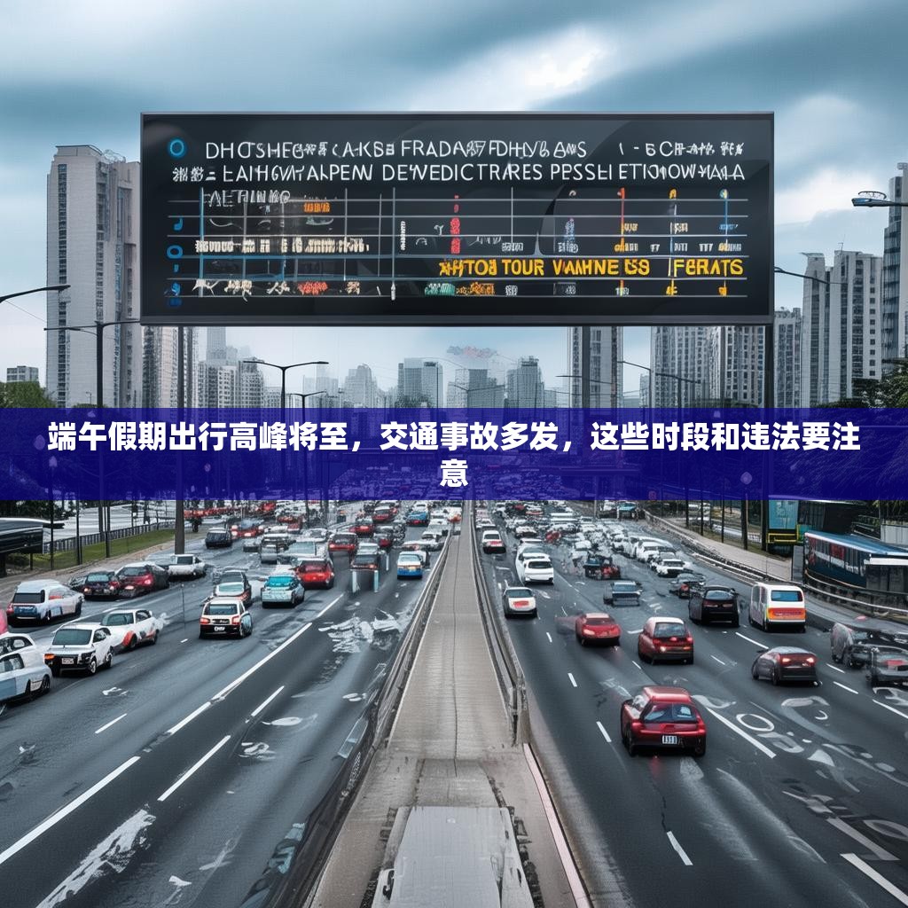 端午假期出行高峰将至，交通事故多发，这些时段和违法要注意