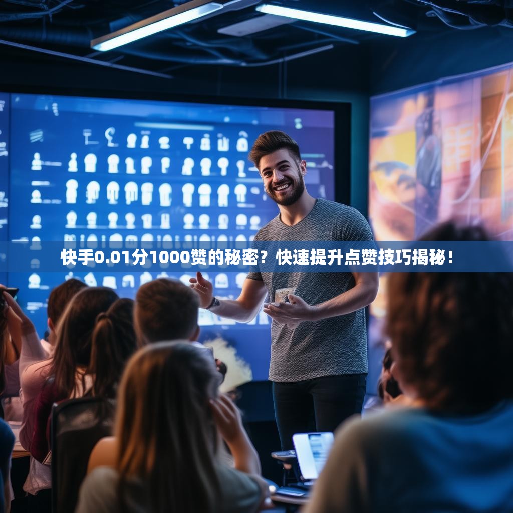 快手0.01分1000赞的秘密？快速提升点赞技巧揭秘！