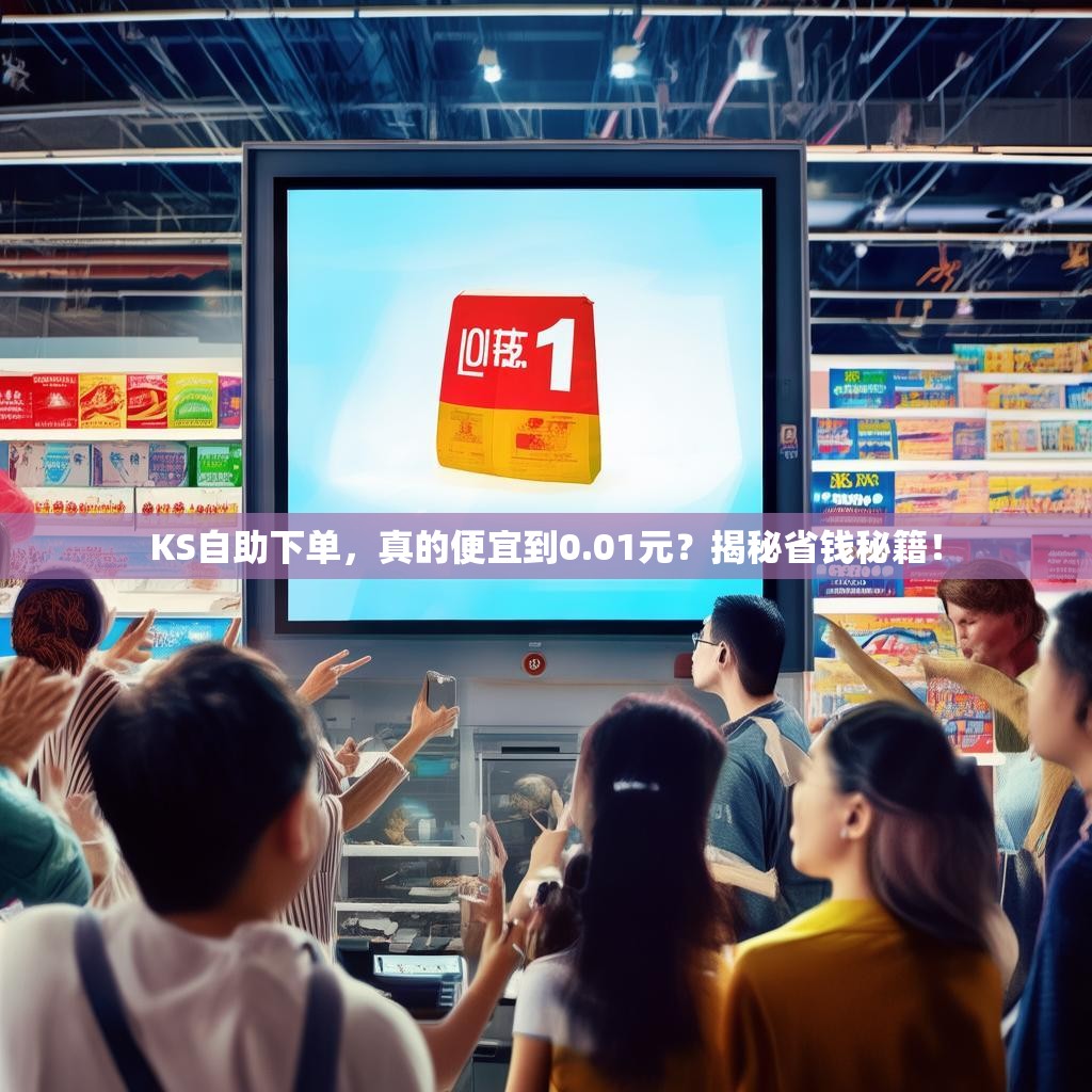 KS自助下单,真的便宜到0.01元?揭秘省钱秘籍!