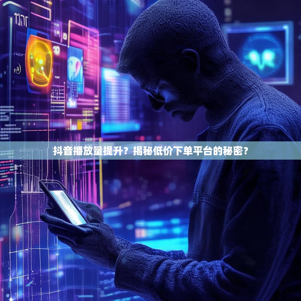 抖音播放量提升？揭秘低价下单平台的秘密？