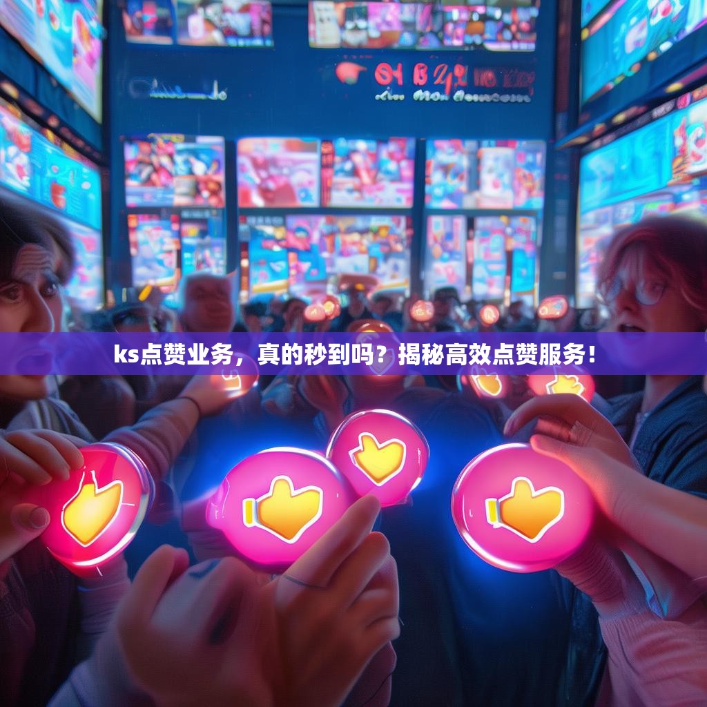 ks点赞业务,真的秒到吗?揭秘高效点赞服务!