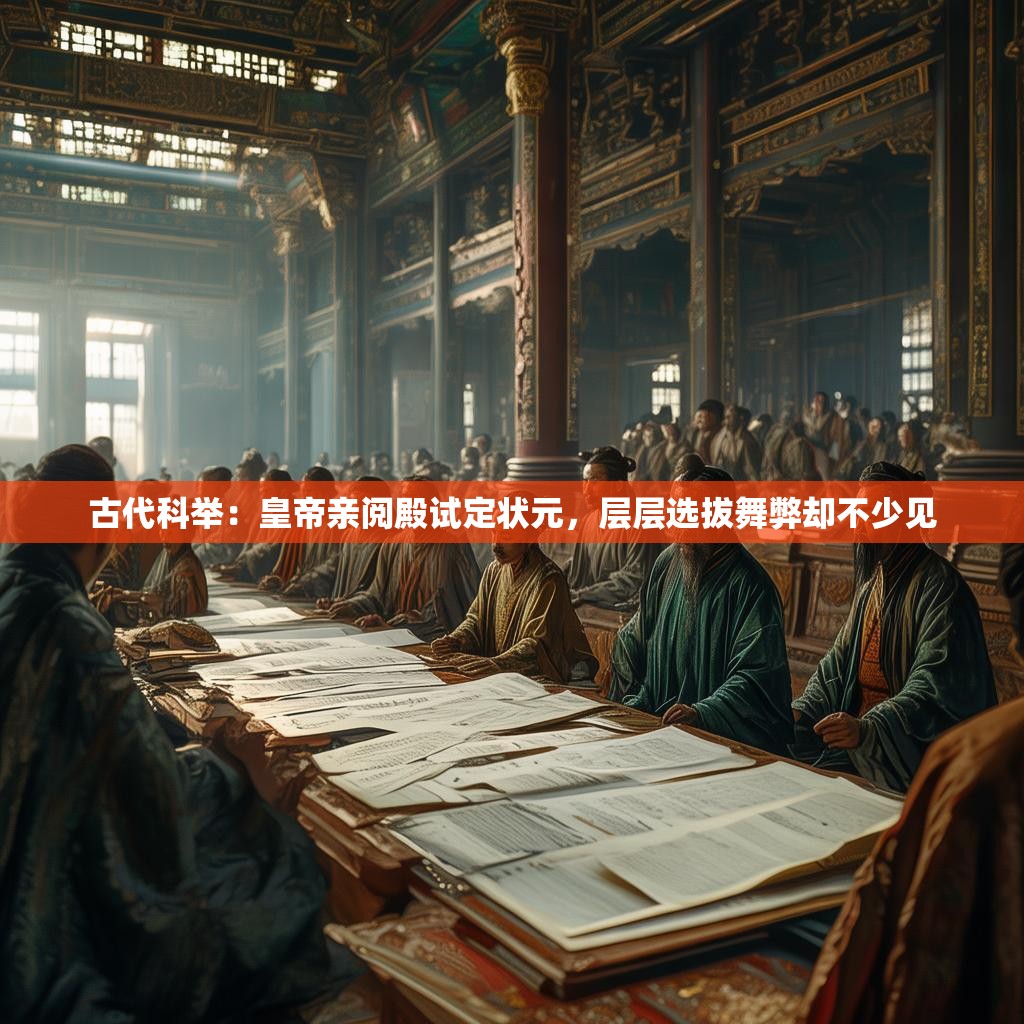 古代科举：皇帝亲阅殿试定状元，层层选拔舞弊却不少见