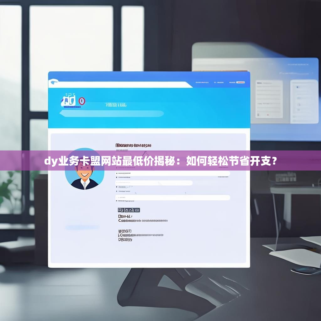 dy业务卡盟网站最低价揭秘：如何轻松节省开支？