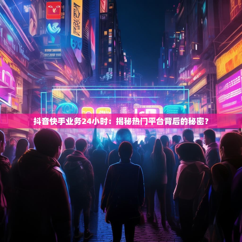 抖音快手业务24小时：揭秘热门平台背后的秘密？