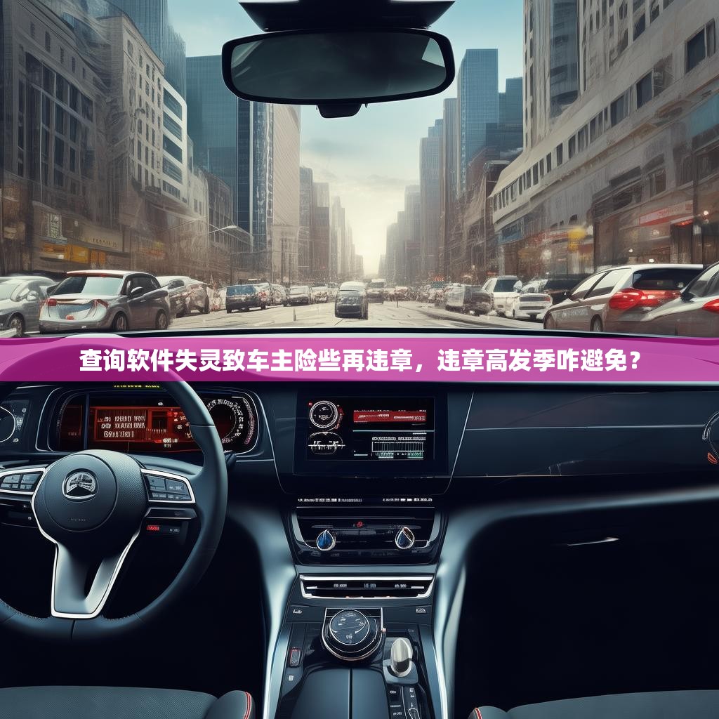 查询软件失灵致车主险些再违章，违章高发季咋避免？