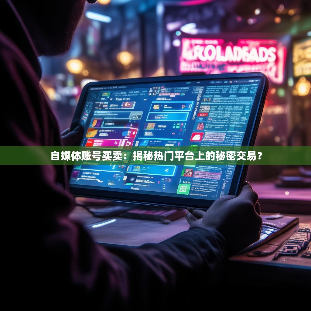 自媒体账号买卖：揭秘热门平台上的秘密交易？