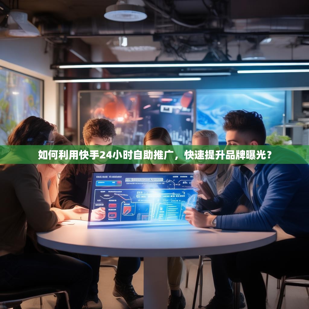 如何利用快手24小时自助推广，快速提升品牌曝光？