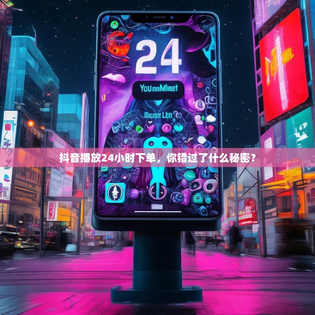 抖音播放24小时下单,你错过了什么秘密?