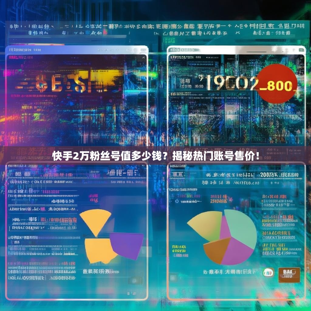 快手2万粉丝号值多少钱？揭秘热门账号售价！