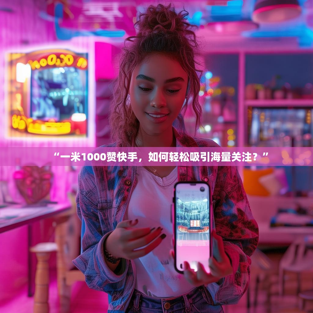“一米1000赞快手,如何轻松吸引海量关注?”