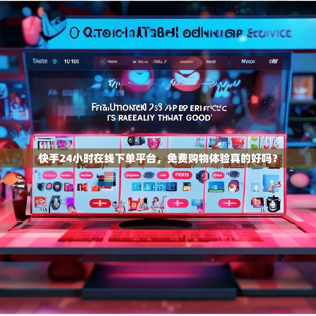 快手24小时在线下单平台，免费购物体验真的好吗？