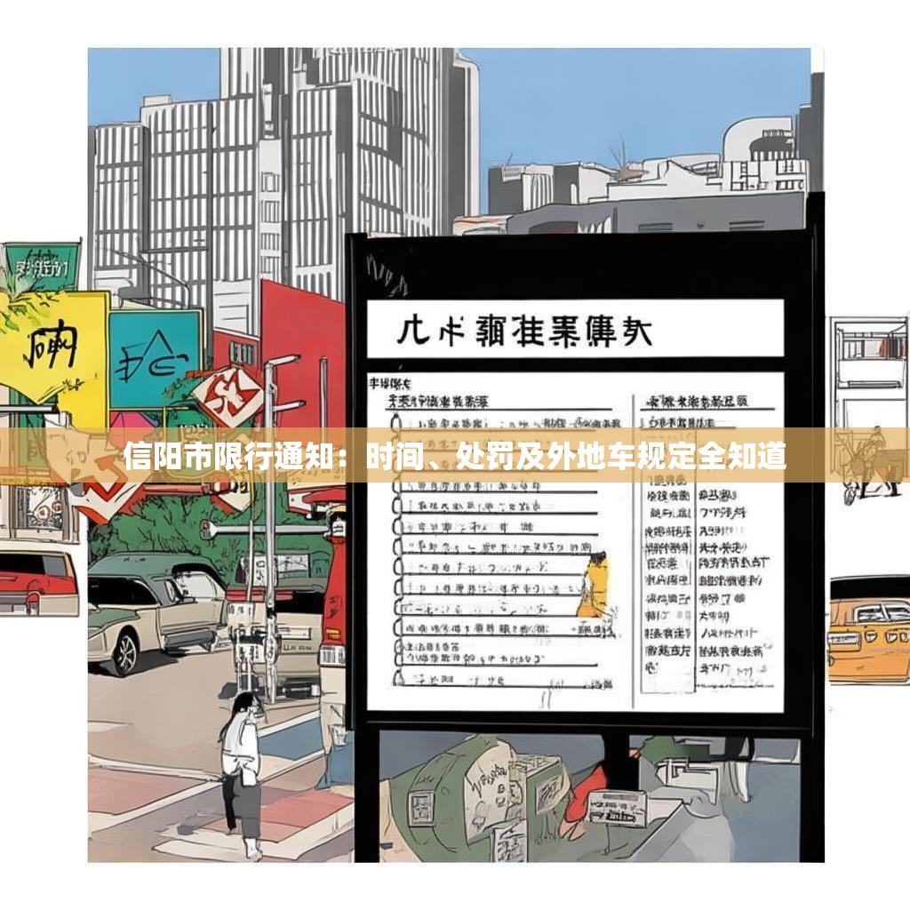 信阳市限行通知：时间、处罚及外地车规定全知道