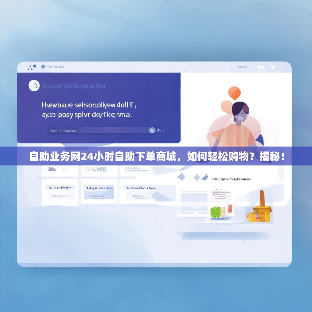 自助业务网24小时自助下单商城,如何轻松购物?揭秘!