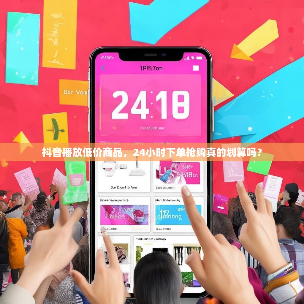 抖音播放低价商品,24小时下单抢购真的划算吗?