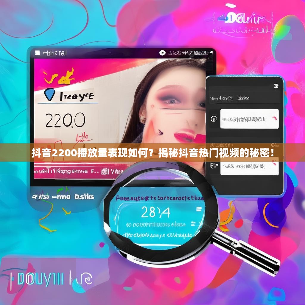 抖音2200播放量表现如何？揭秘抖音热门视频的秘密！