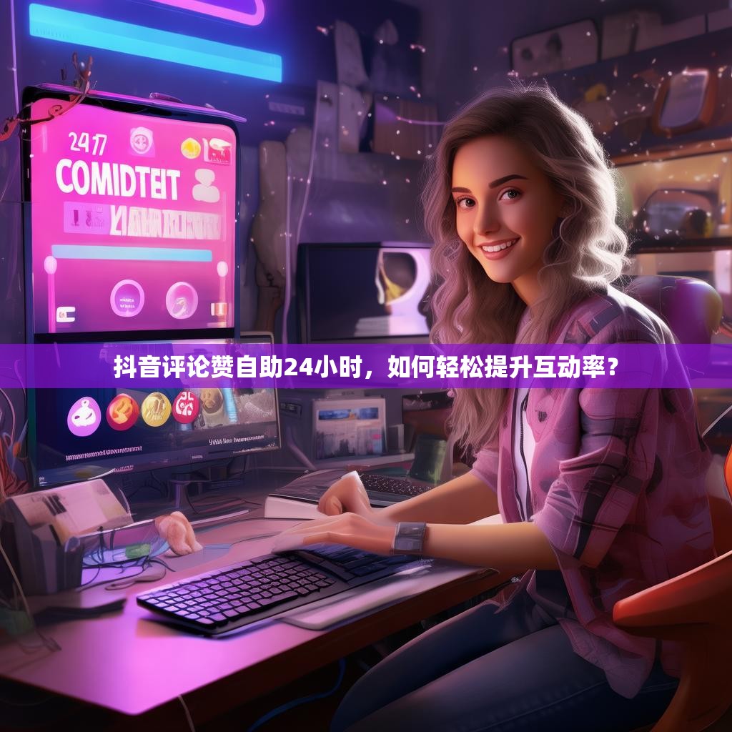 抖音评论赞自助24小时，如何轻松提升互动率？