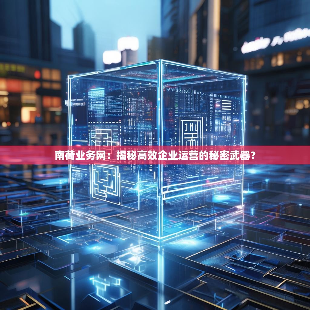 南荷业务网：揭秘高效企业运营的秘密武器？