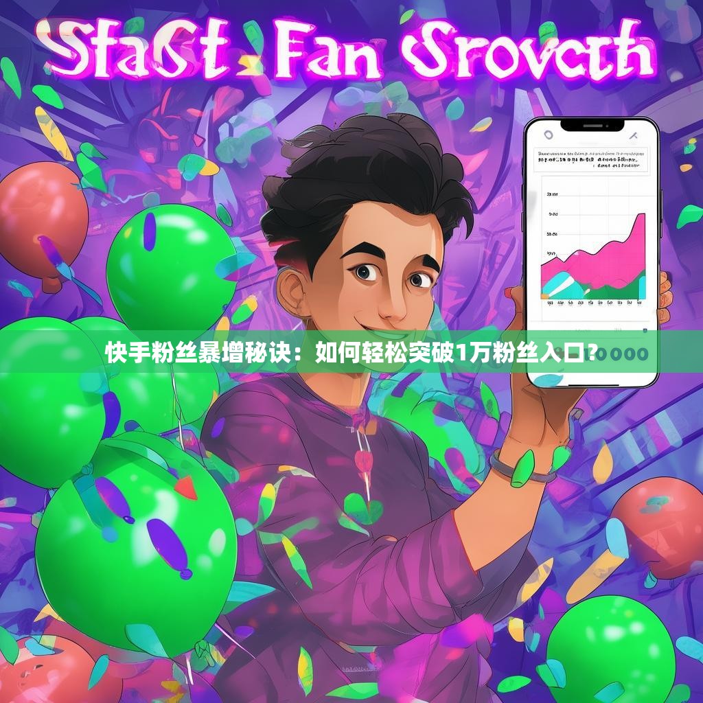 快手粉丝暴增秘诀：如何轻松突破1万粉丝入口？