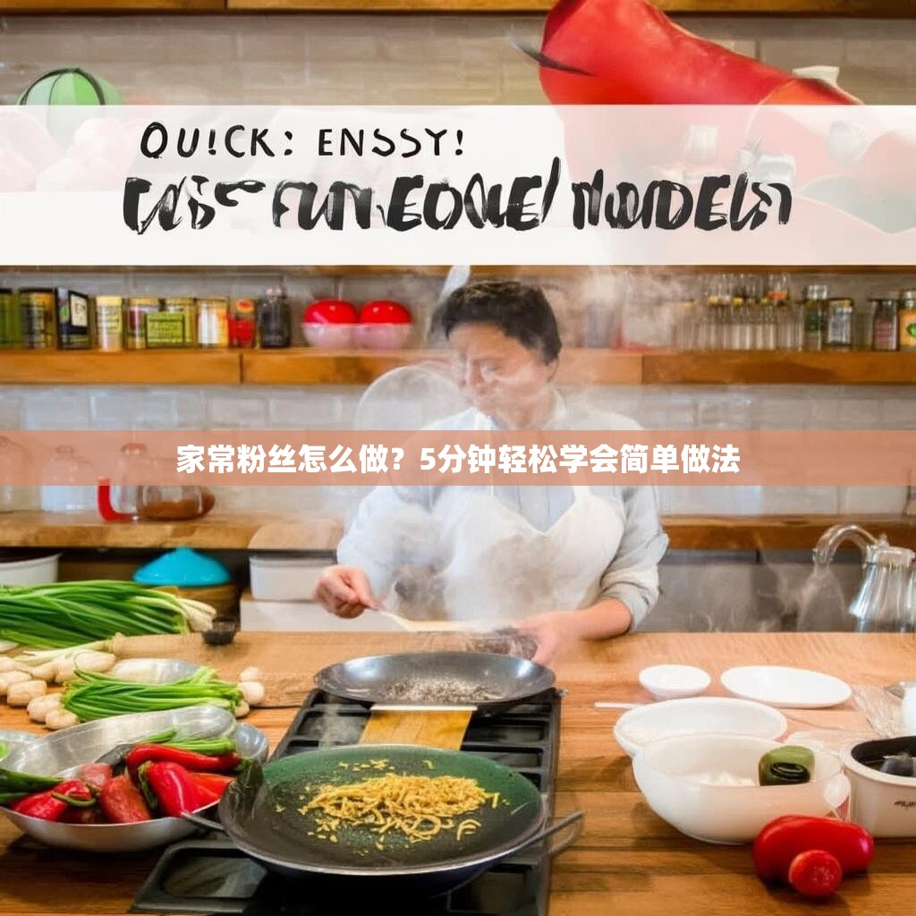 家常粉丝怎么做？5分钟轻松学会简单做法