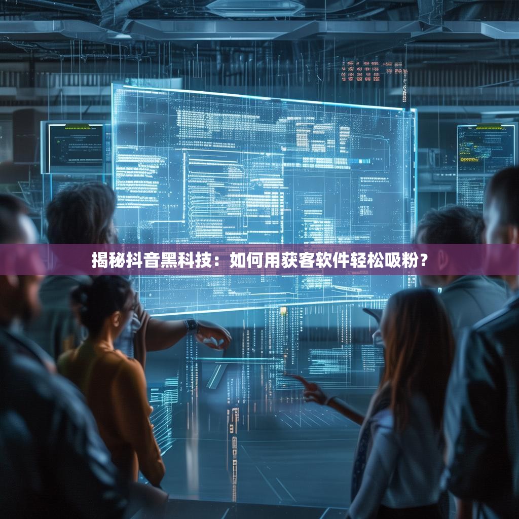 揭秘抖音黑科技：如何用获客软件轻松吸粉？