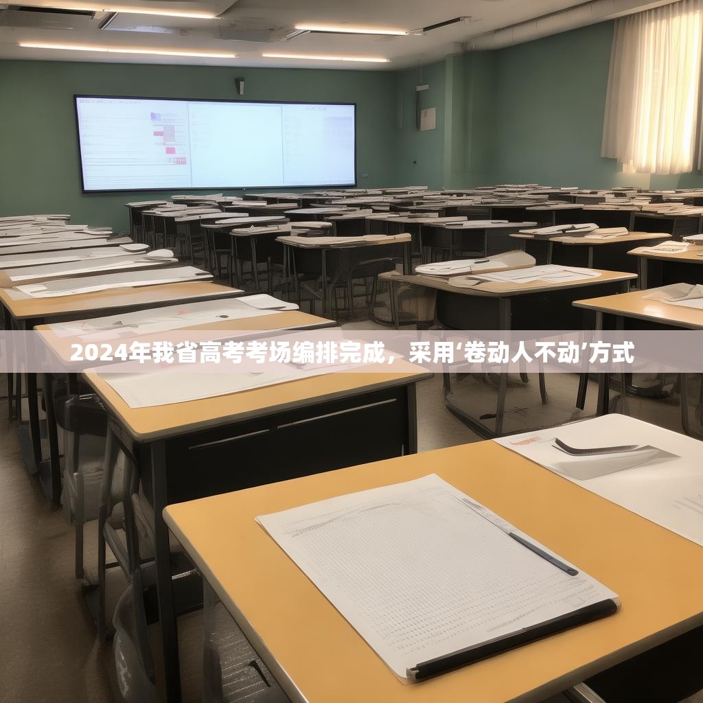 2024年我省高考考场编排完成，采用‘卷动人不动’方式