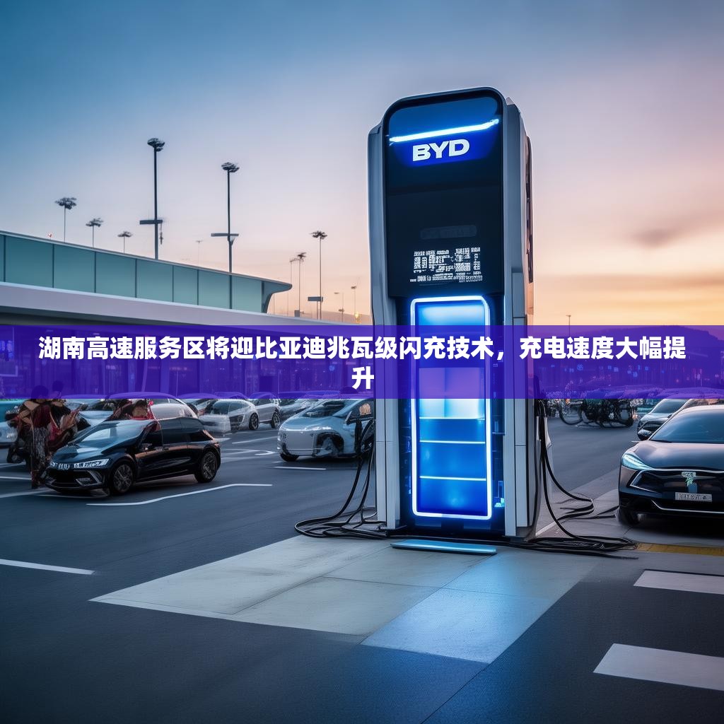 湖南高速服务区将迎比亚迪兆瓦级闪充技术，充电速度大幅提升