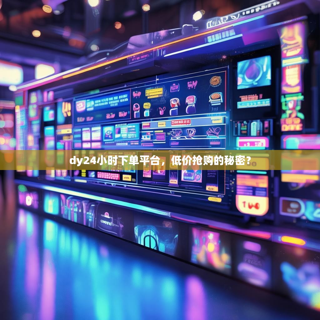 dy24小时下单平台，低价抢购的秘密？