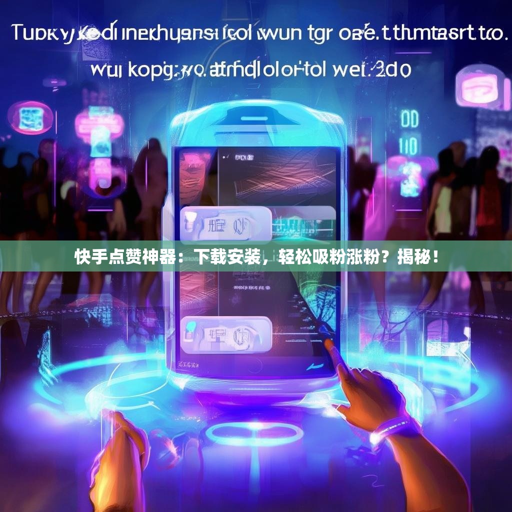 快手点赞神器:下载安装,轻松吸粉涨粉?揭秘!