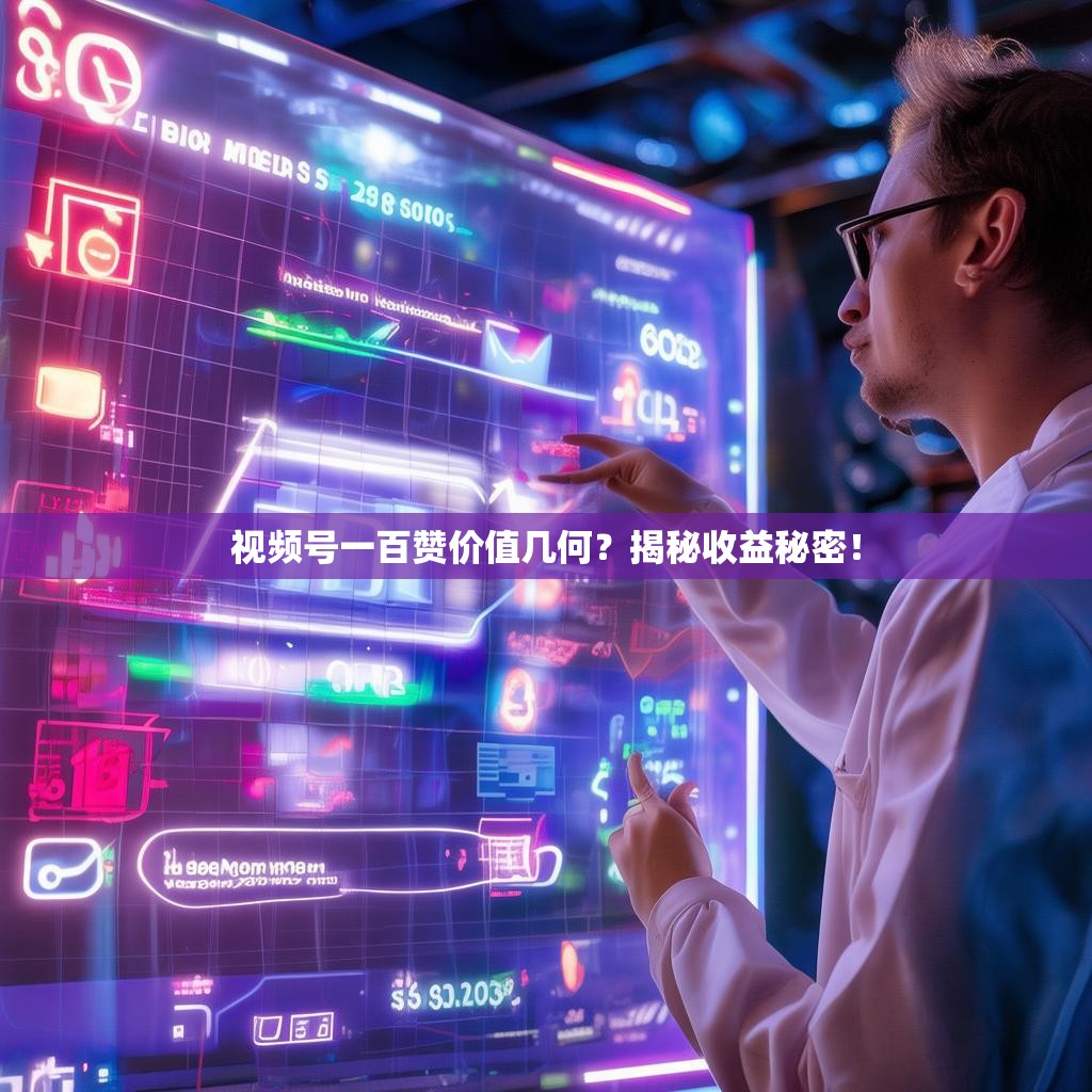 视频号一百赞价值几何？揭秘收益秘密！