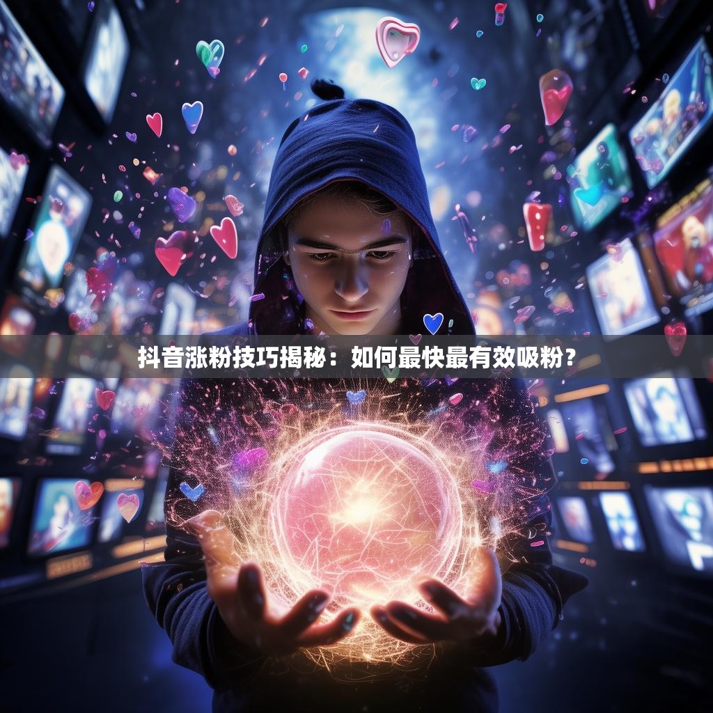 抖音涨粉技巧揭秘：如何最快最有效吸粉？