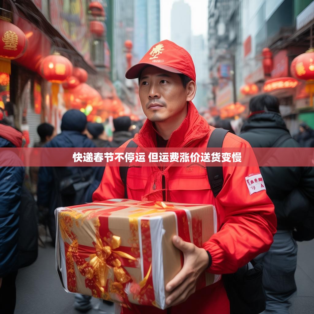 快递春节不停运 但运费涨价送货变慢