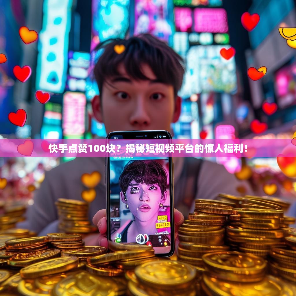 快手点赞100块？揭秘短视频平台的惊人福利！
