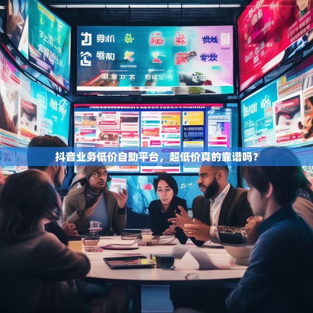 抖音业务低价自助平台，超低价真的靠谱吗？
