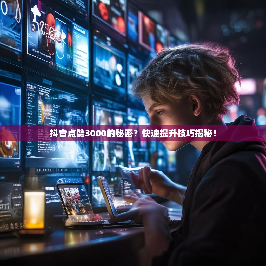 抖音点赞3000的秘密？快速提升技巧揭秘！