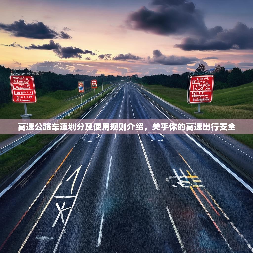 高速公路车道划分及使用规则介绍，关乎你的高速出行安全