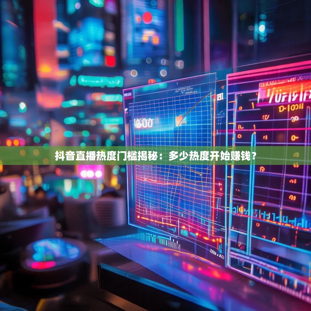 抖音直播热度门槛揭秘：多少热度开始赚钱？