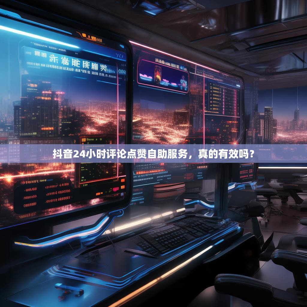 抖音24小时评论点赞自助服务，真的有效吗？