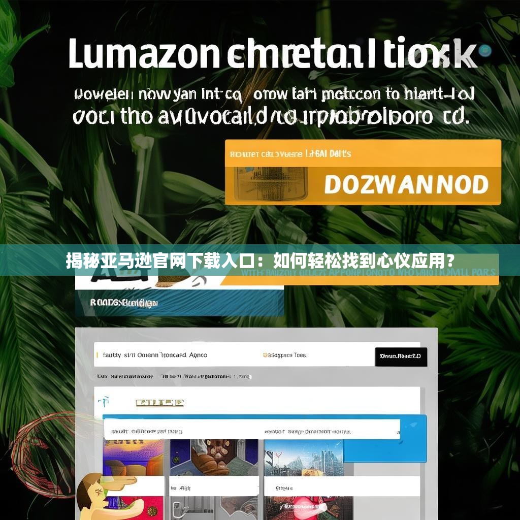 揭秘亚马逊官网下载入口：如何轻松找到心仪应用？