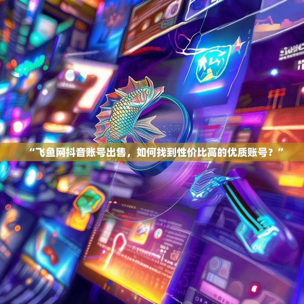 “飞鱼网抖音账号出售,如何找到性价比高的优质账号?”