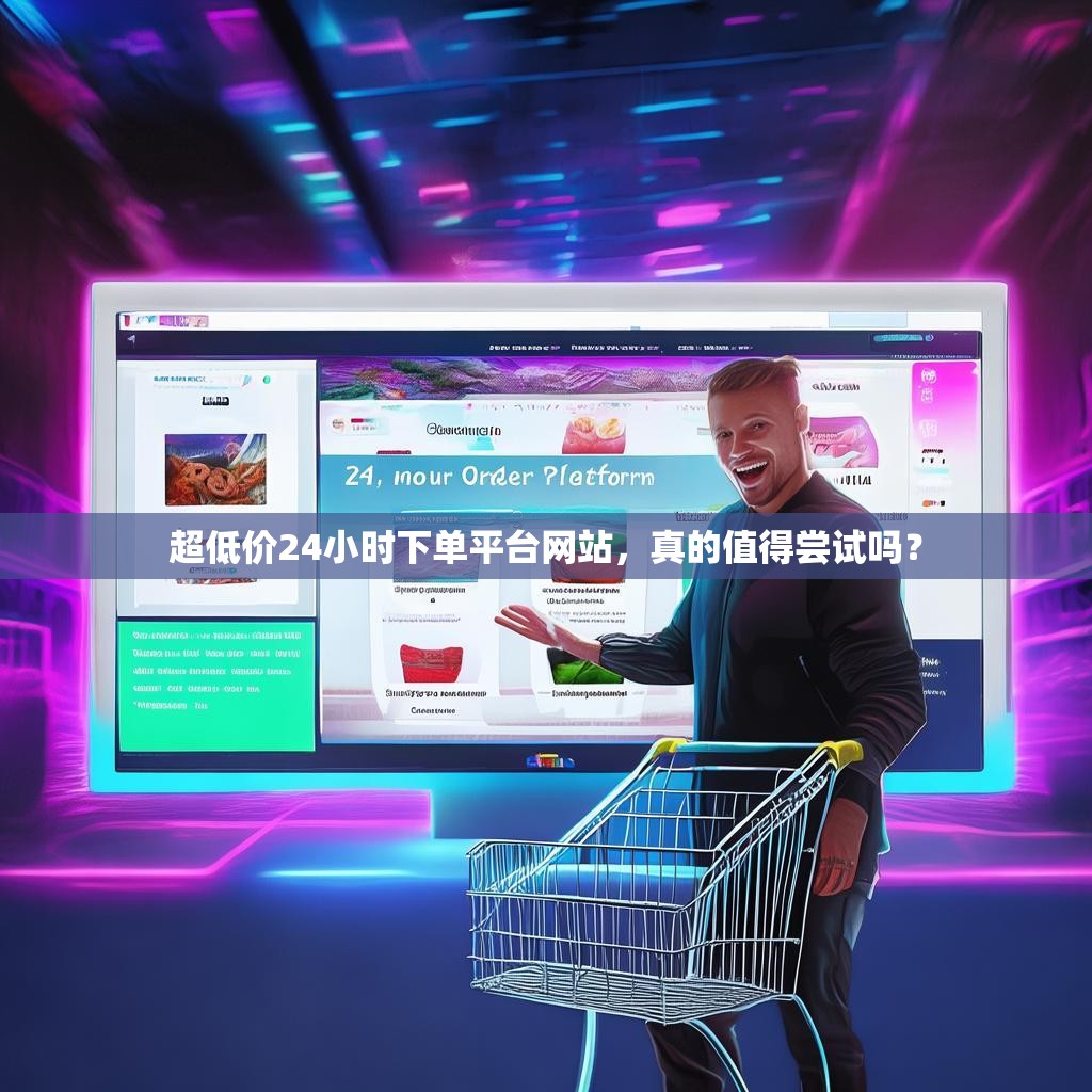 超低价24小时下单平台网站，真的值得尝试吗？