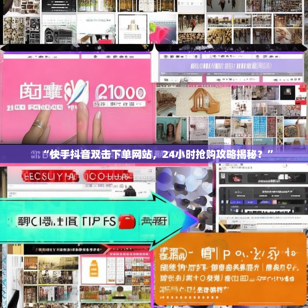 “快手抖音双击下单网站，24小时抢购攻略揭秘？”