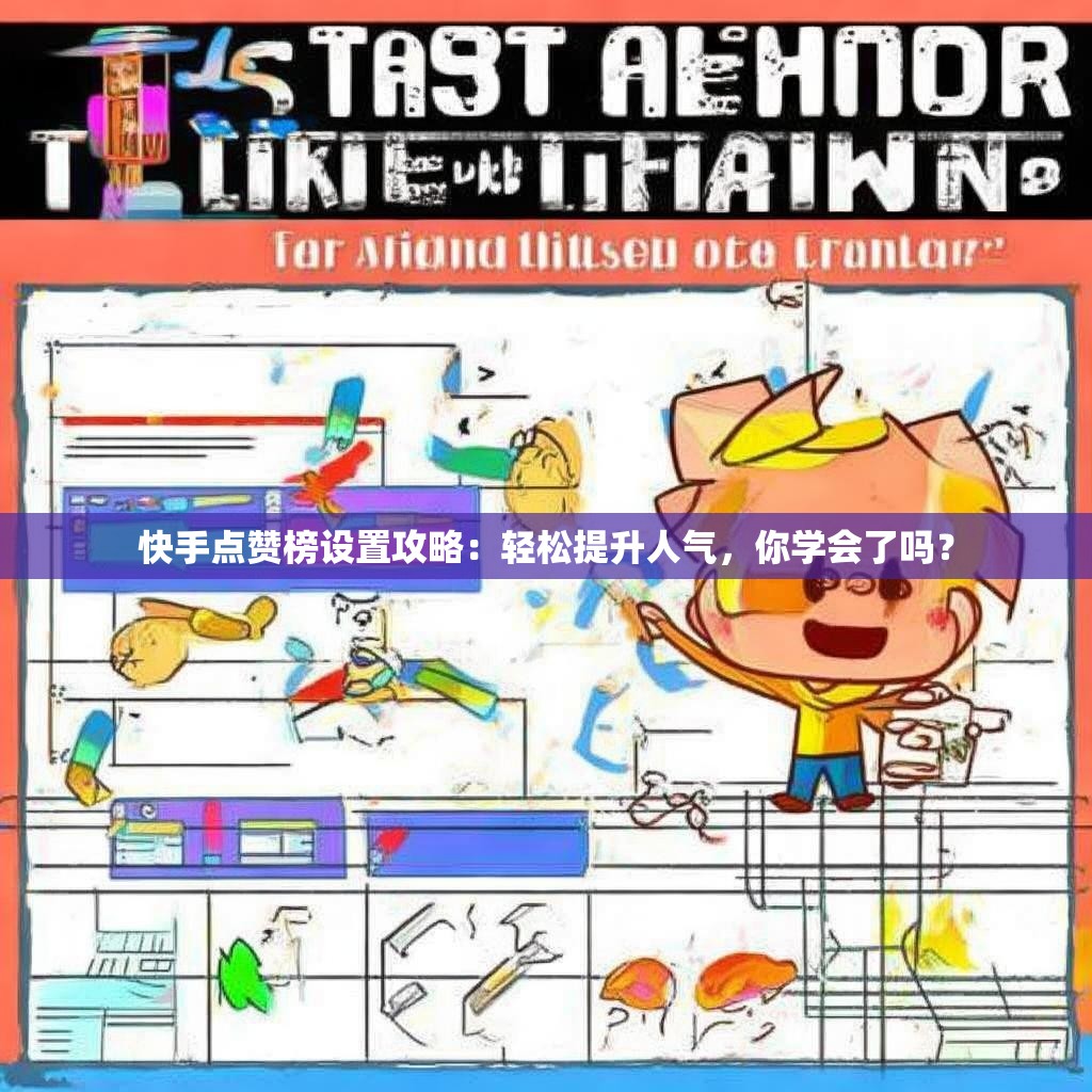 快手点赞榜设置攻略:轻松提升人气,你学会了吗?