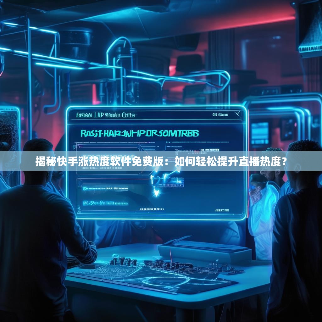 揭秘快手涨热度软件免费版:如何轻松提升直播热度?