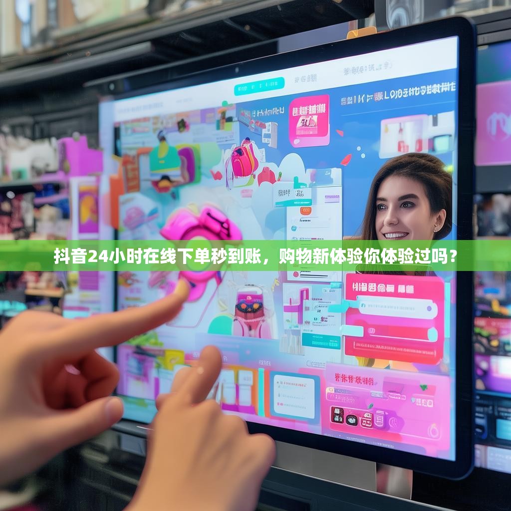 抖音24小时在线下单秒到账,购物新体验你体验过吗?
