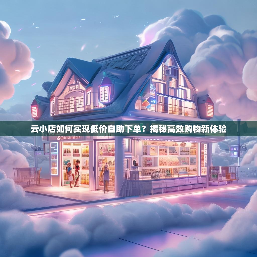 云小店如何实现低价自助下单？揭秘高效购物新体验
