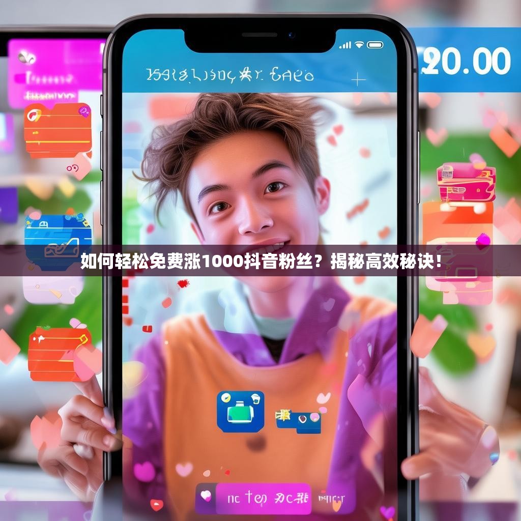 如何轻松免费涨1000抖音粉丝?揭秘高效秘诀!