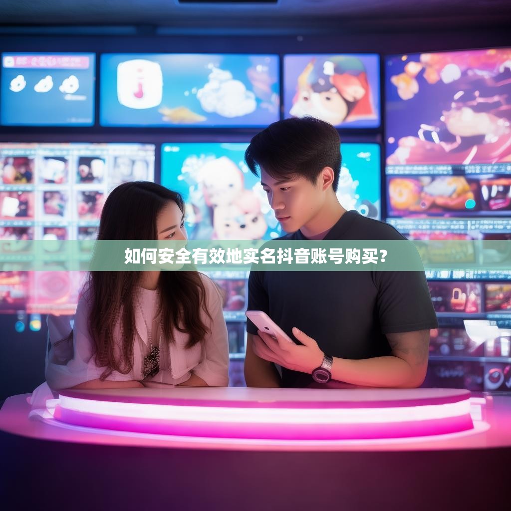 如何安全有效地实名抖音账号购买?