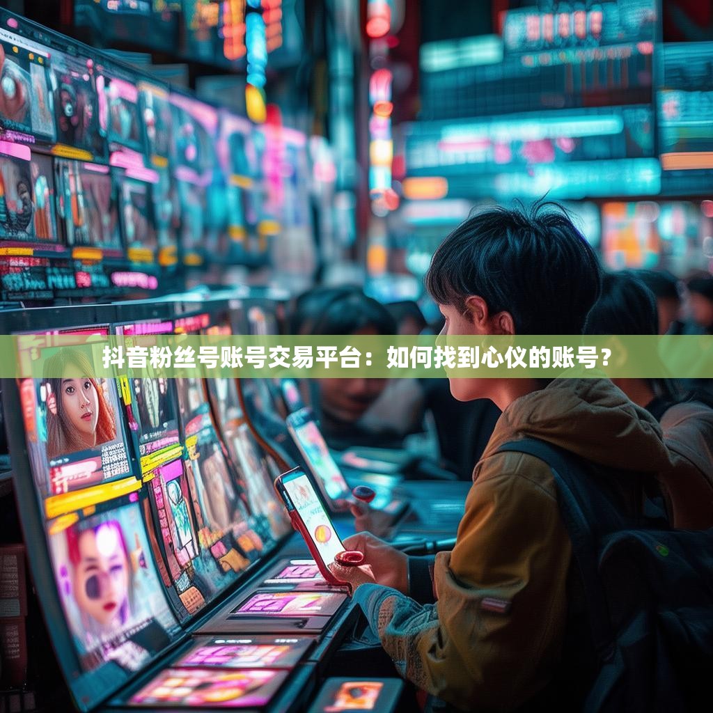 抖音粉丝号账号交易平台：如何找到心仪的账号？