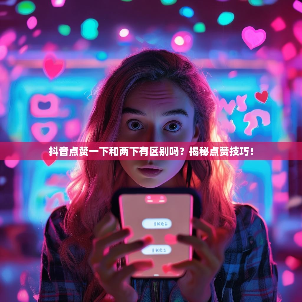 抖音点赞一下和两下有区别吗？揭秘点赞技巧！